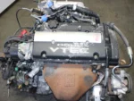 1992-1996 Honda Prelude Motor Automatic Transmission H22A-1GEN 2.2L 4 Cyl Engine - Image 18