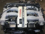 1990-1996 Nissan 300zx Motor Non Turbo VG30DE 3.0L 6 Cyl Engine 5 Speed Transmission ECU - Image 16