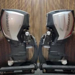 Complete set 2016 Evinrude E-TEC 300 HP G2 outboard engine.