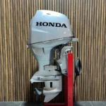 2018 Honda 50 HP EFI outboard engine.
