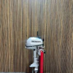 2018 Honda BF5 outboard engine.