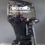 Suzuki 300 HP EFI outboard engine.