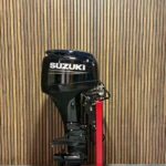 Suzuki 50 HP EFI DF50ATL outboard engine.