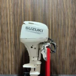 2018 Suzuki 60 HP EFI outboard engine.