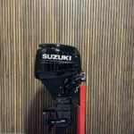 2025 Suzuki 60 HP EFI outboard engine.