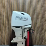 Suzuki DF140 BTL outboard engine.