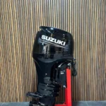 Suzuki DF90ATX outboard engine.
