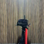 Tohatsu 6 HP Sail Pro outboard engine.