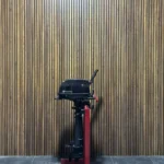 Tohatsu 6 HP Sailpro outboard engine.