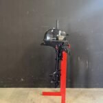 Tohatsu MFS3.5C outboard engine.