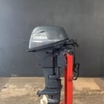 Yamaha 15 HP outboard engine.