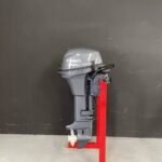 Yamaha 9.9 HP outboard engine.