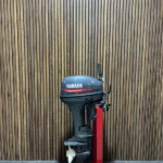 Yamaha 9.9FMH outboard engine.
